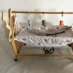 قیمت تخت و گهواره نوزاد مدل کلبه